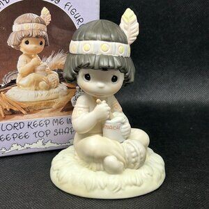 Precious Moments "Lord Keep Me In Teepee Top Shape" figurine